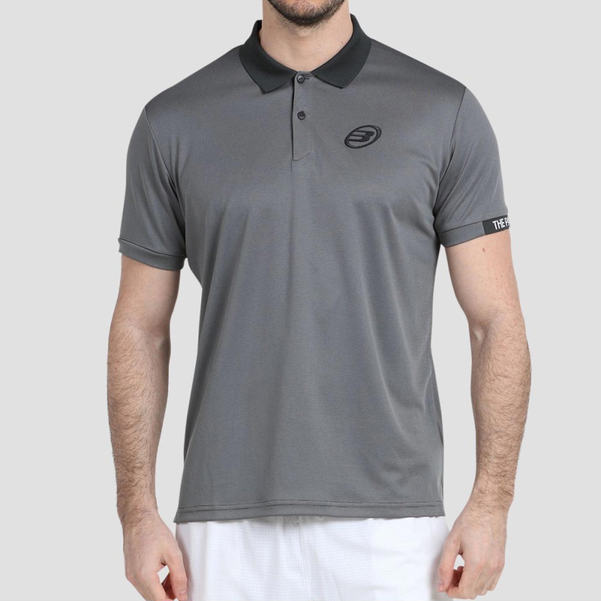 Bullpadel Basic Polo Mężczyźni-Szary