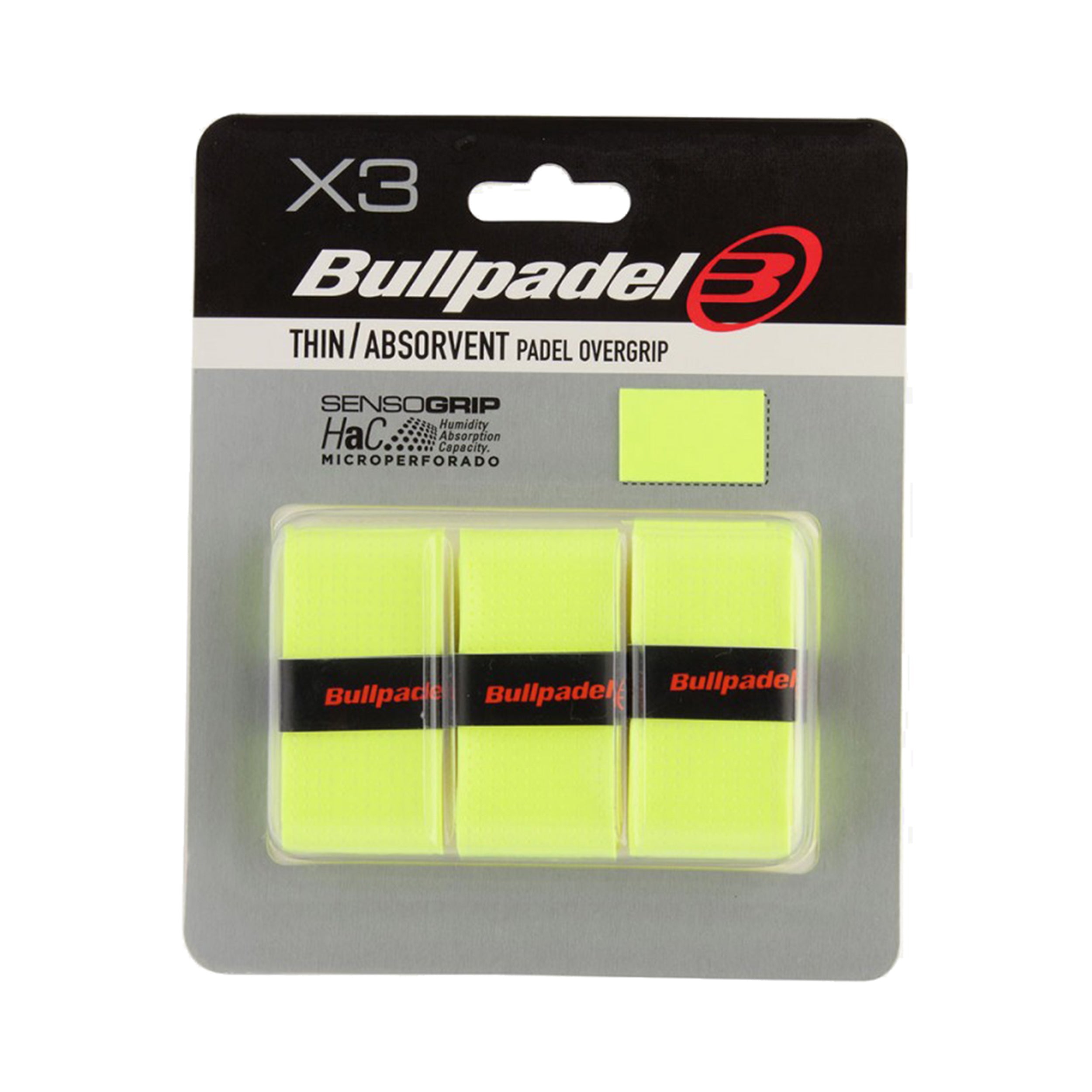 Bullpadel GB-1705 SENSO ABSORBENT-Neonowy Żółty