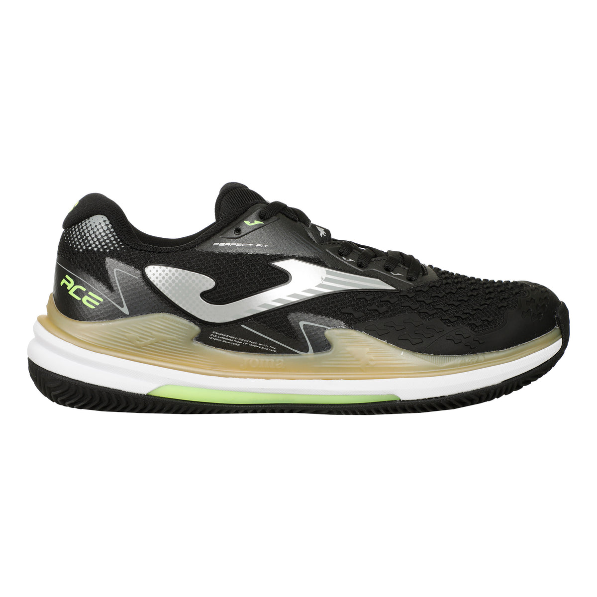 Joma Ace buty do tenisa ziemnego Mężczyźni - czarny, złoto