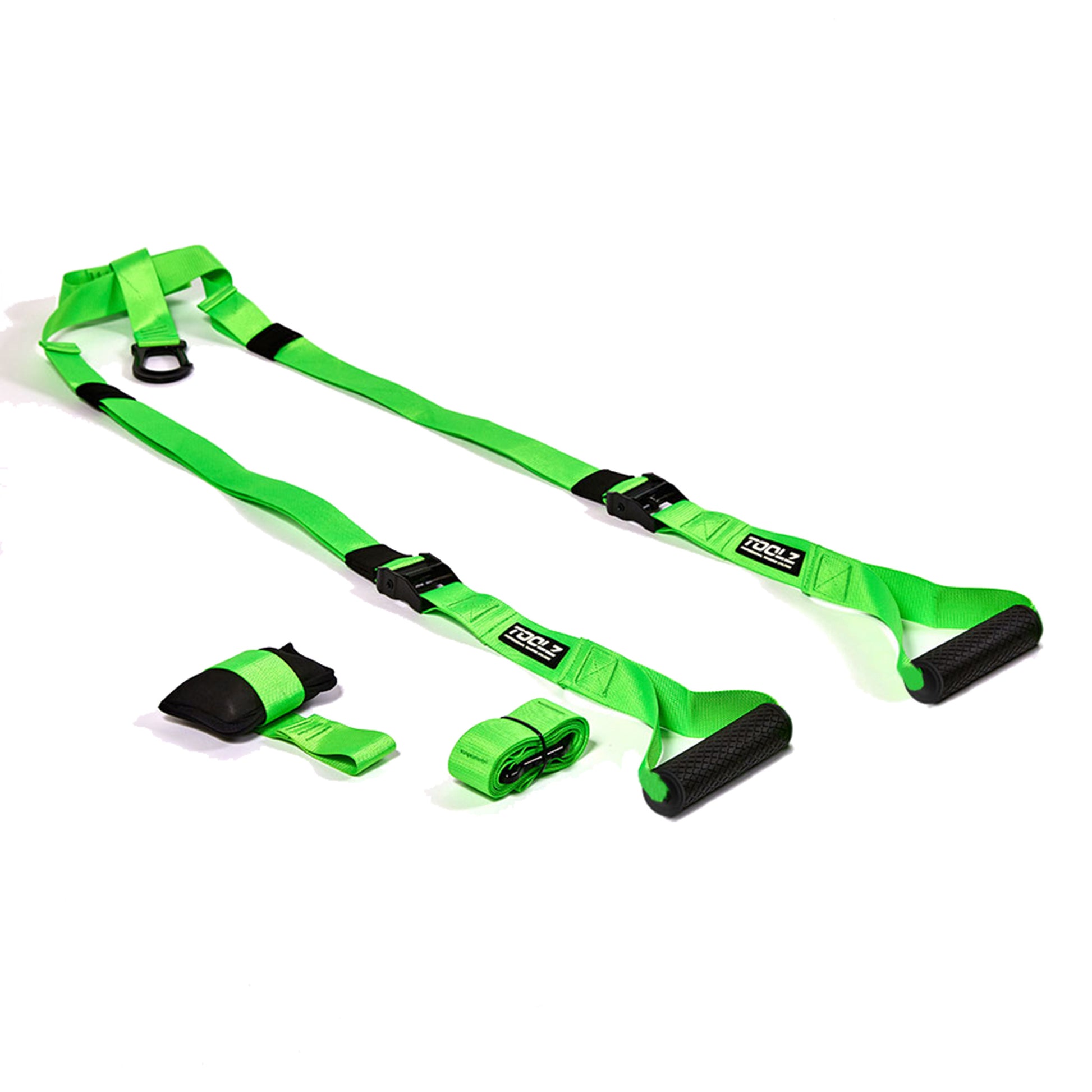 TOOLZ Sling Trainer Sprzęt Treningowy-Zieleń,Czarny