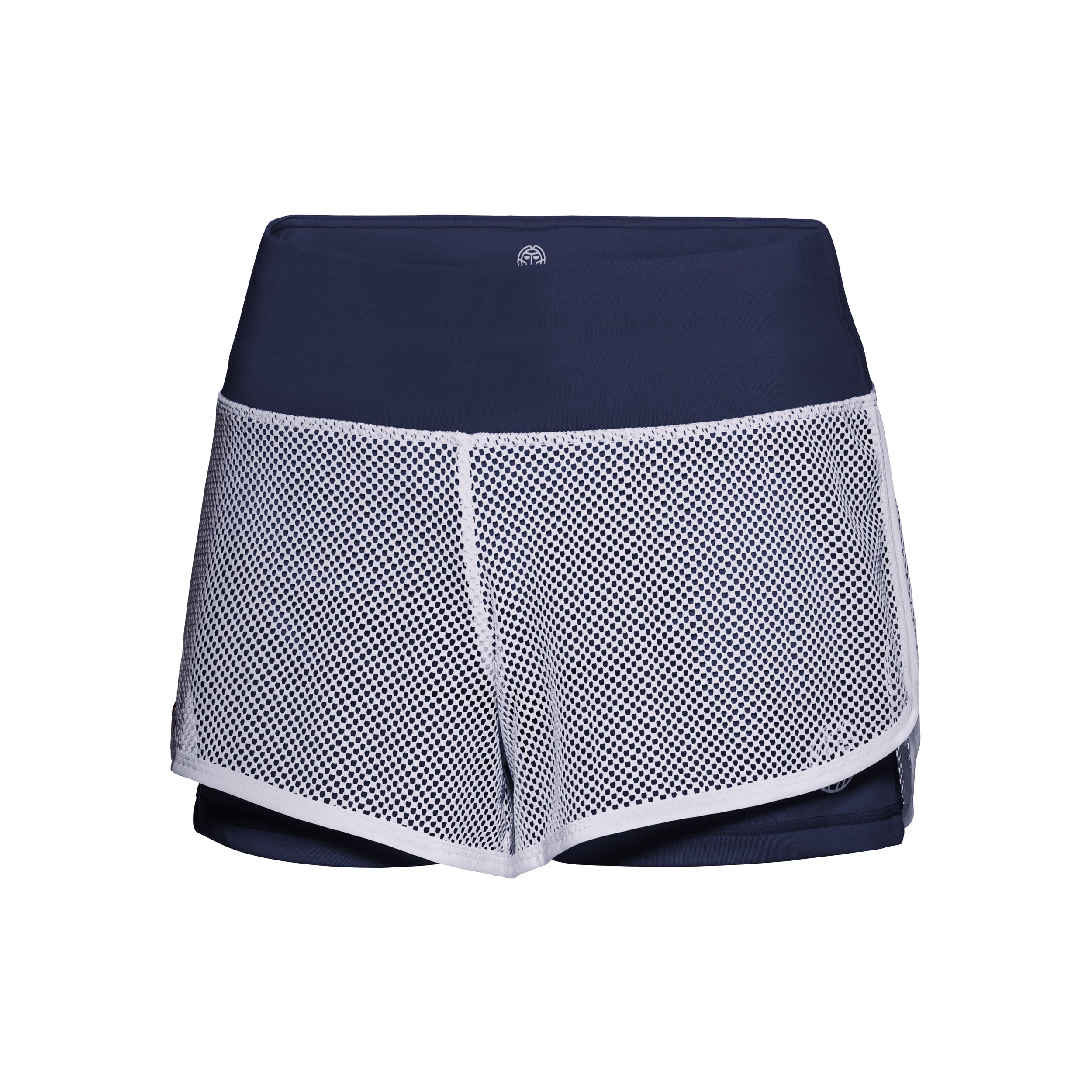 BIDI BADU Efia Tech (2in1) Szorty Kobiety - ciemnoniebieski, biały