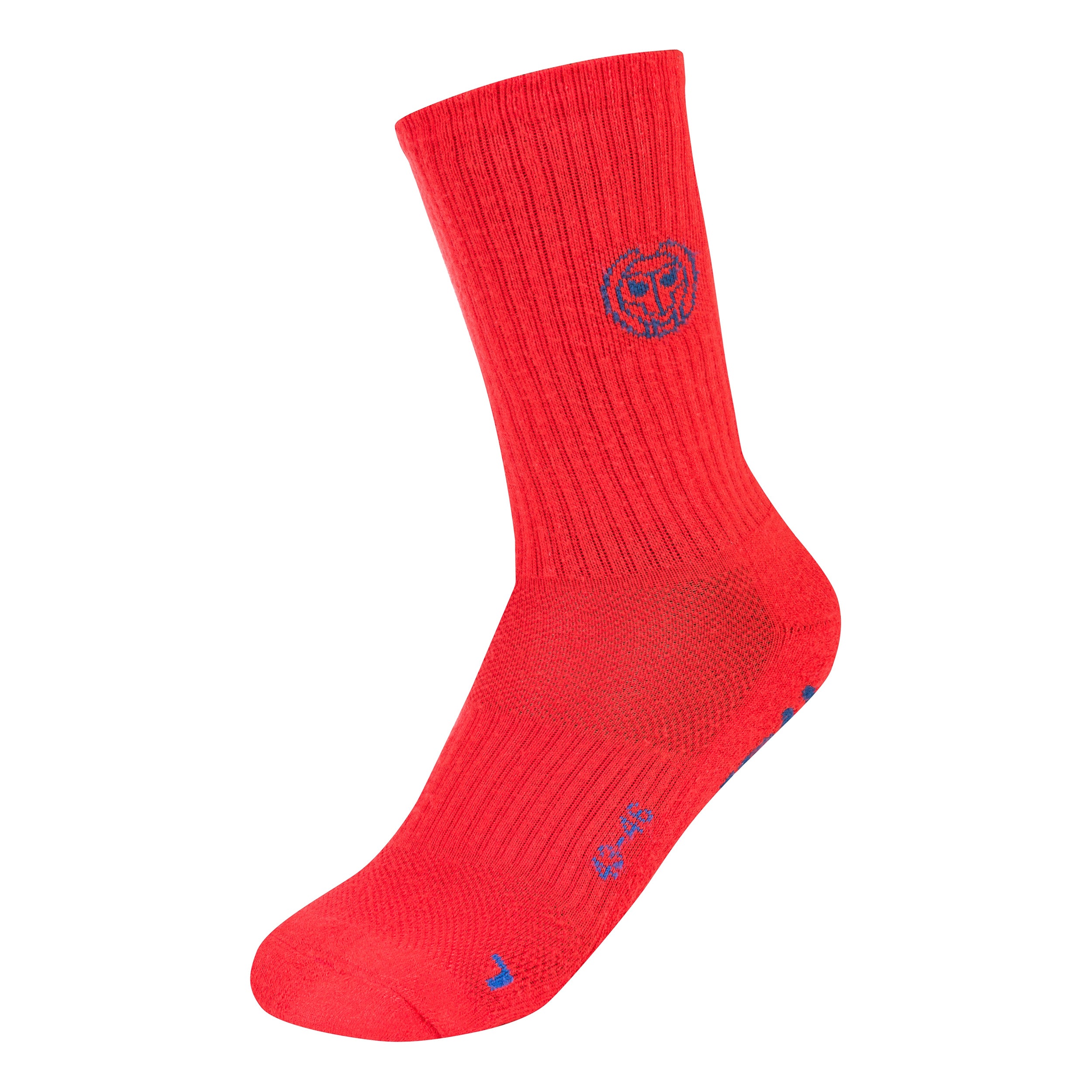 BIDI BADU Tamio Tech Crew Skarpety sportowe Opakowanie 3 szt. Unisex - czerwony, ciemnoniebieski