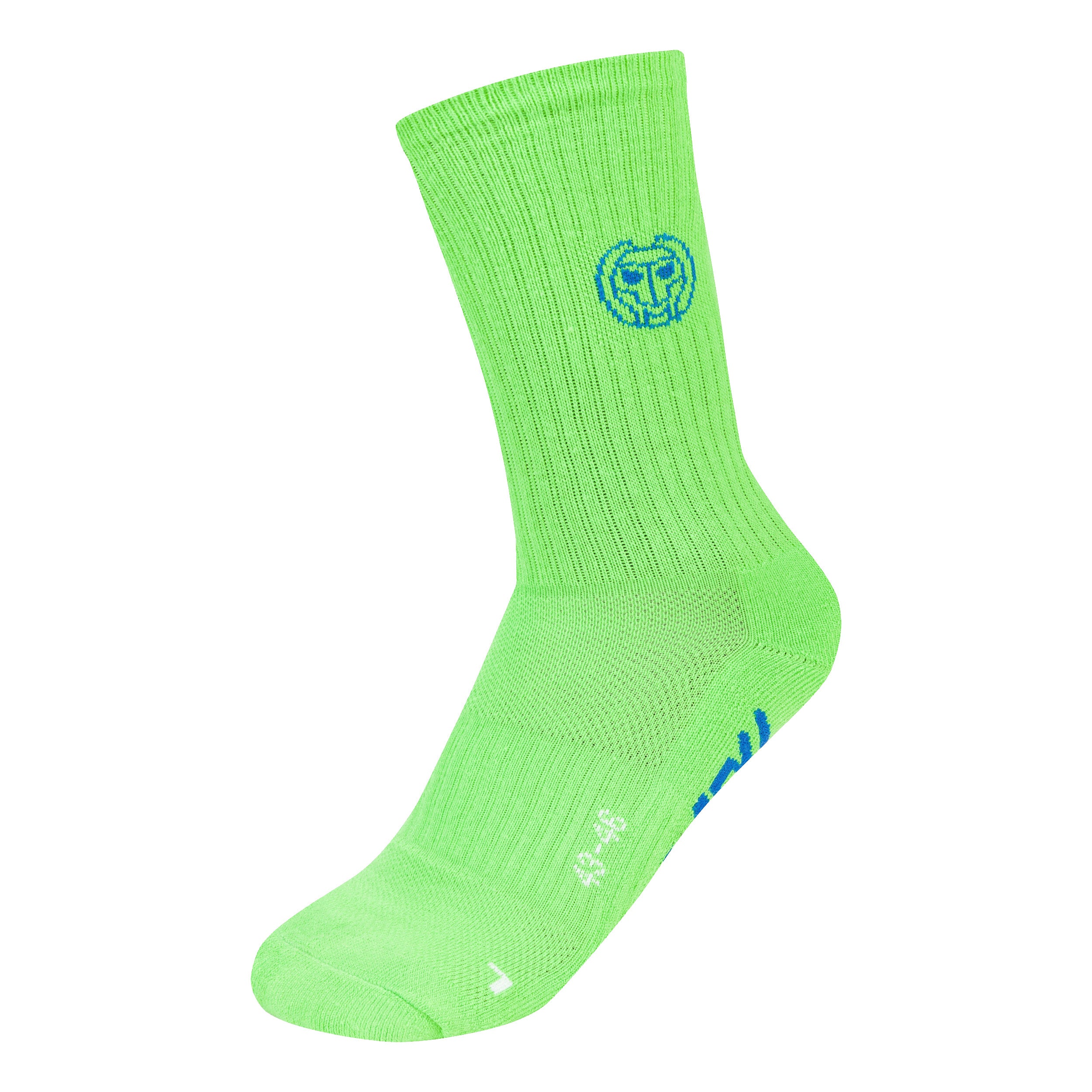 BIDI BADU Tamio Tech Crew Skarpety sportowe Opakowanie 3 szt. Unisex - jasnozielony, ciemnoniebieski