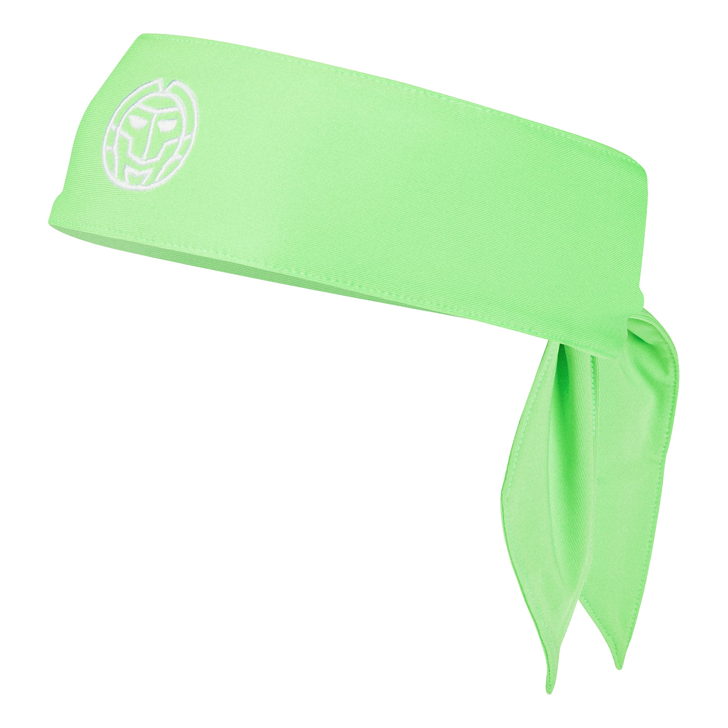 BIDI BADU Cole Tech Bandany Unisex - jasnozielony, biały