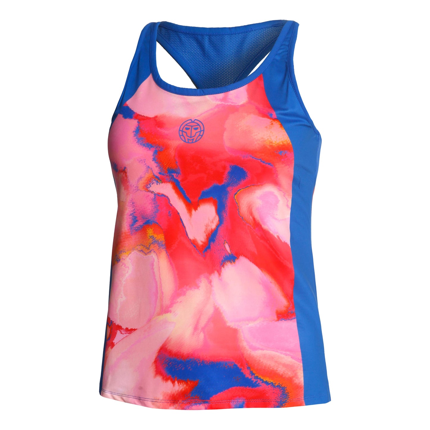 BIDI BADU Jua Tech Tank top Kobiety - niebieski, wielokolorowy