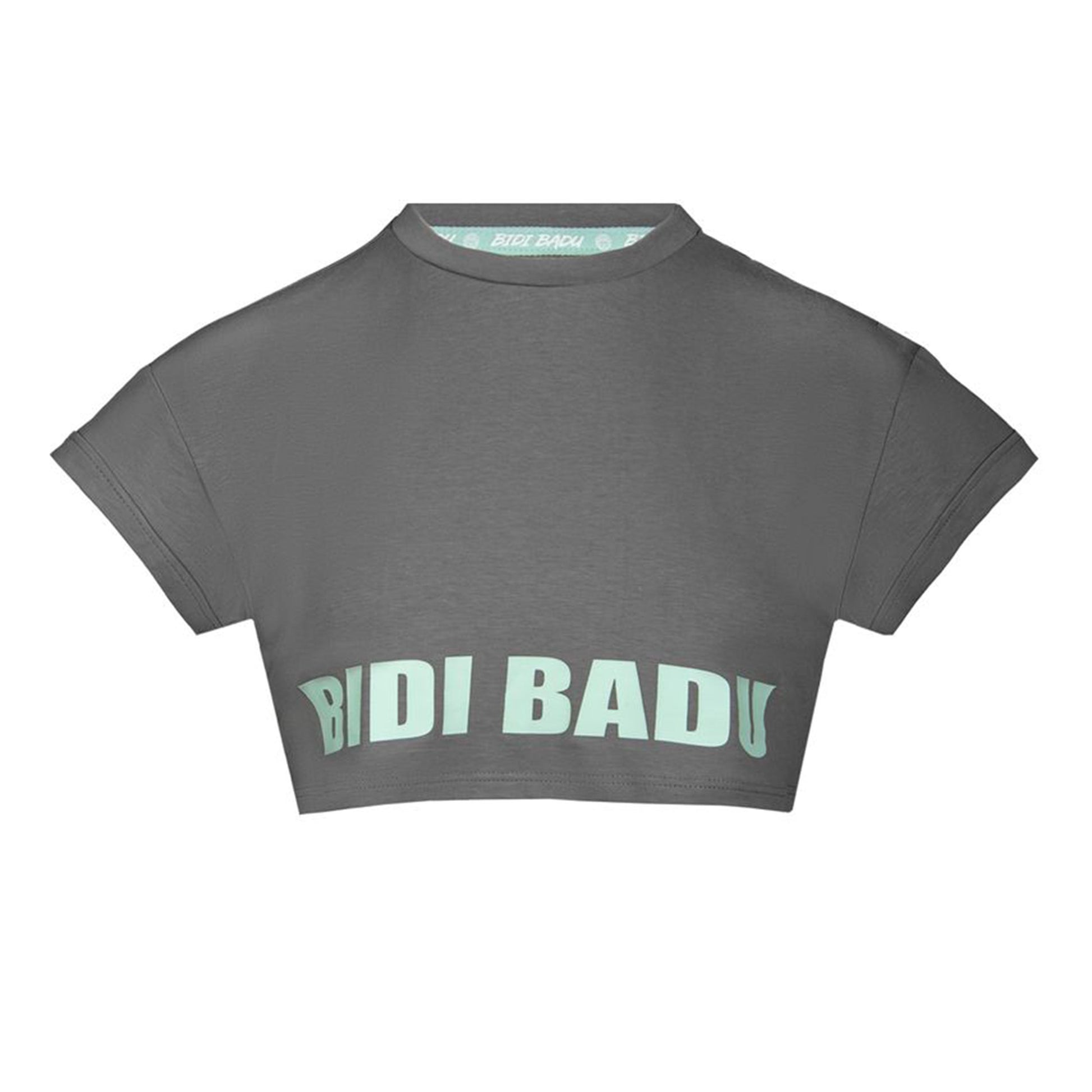 BIDI BADU Abdominis Crop Move Koszulka Kobiety-Szary