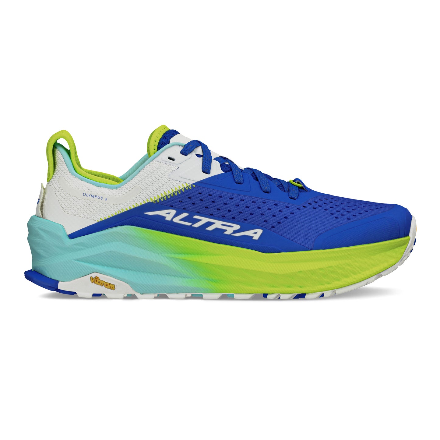 Altra Olympus 6 But trailowy Mężczyźni - niebieski, limonka
