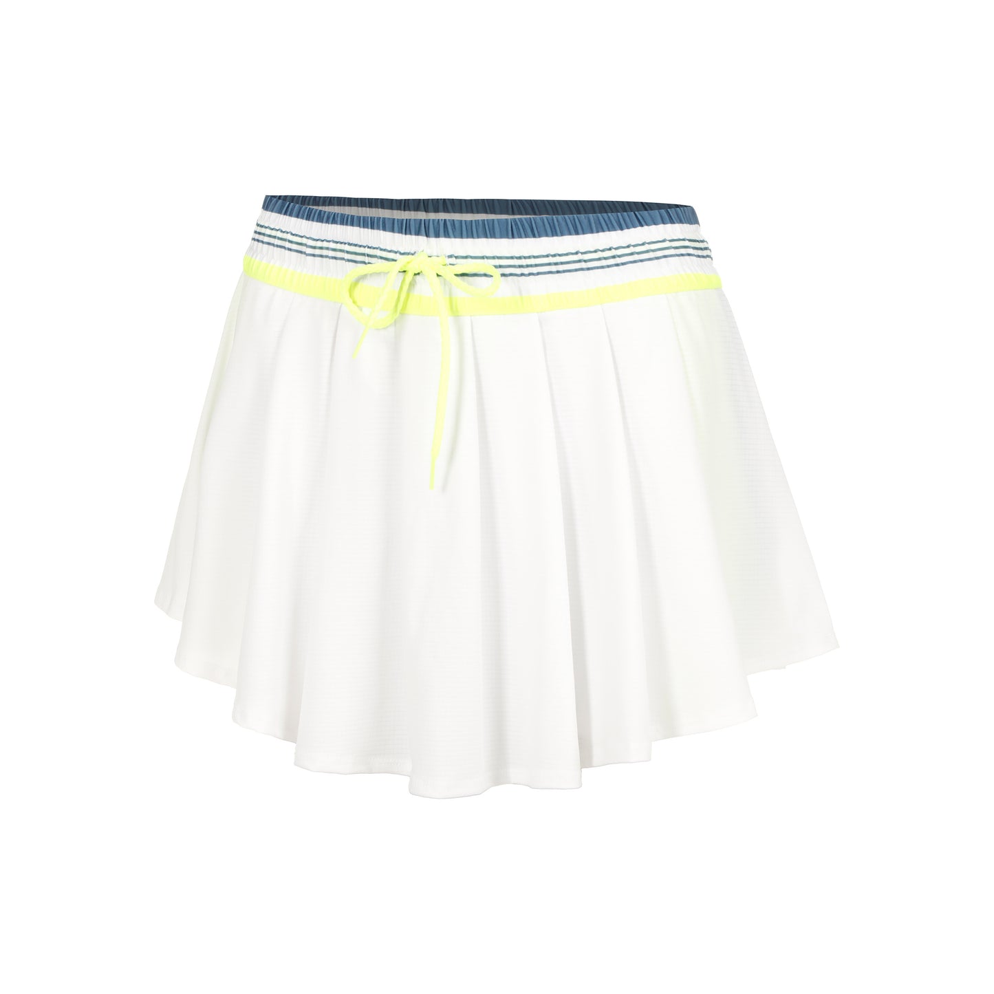 Lucky in Love High Waist Legacy Stripe Spódnica Kobiety - biały,