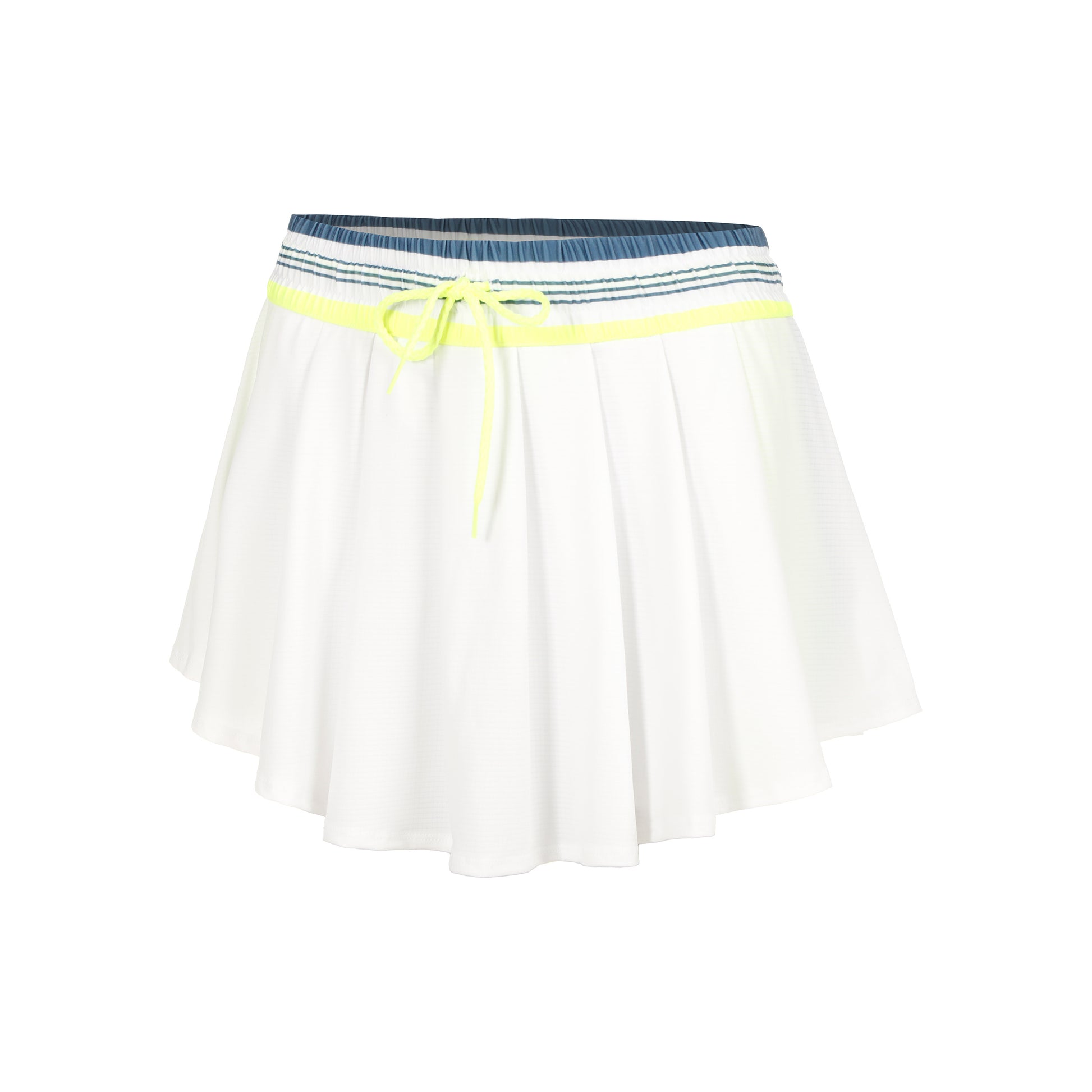 Lucky in Love High Waist Legacy Stripe Spódnica Kobiety - biały,