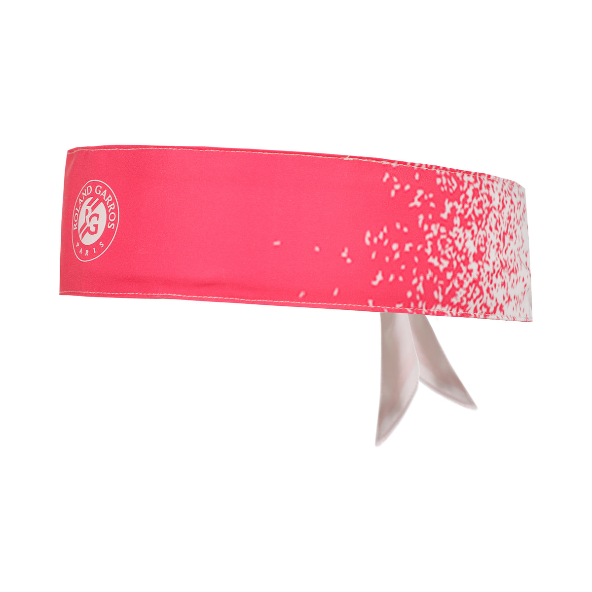 Roland Garros Roalnd Garros Performance Bandany Unisex - biały, róż