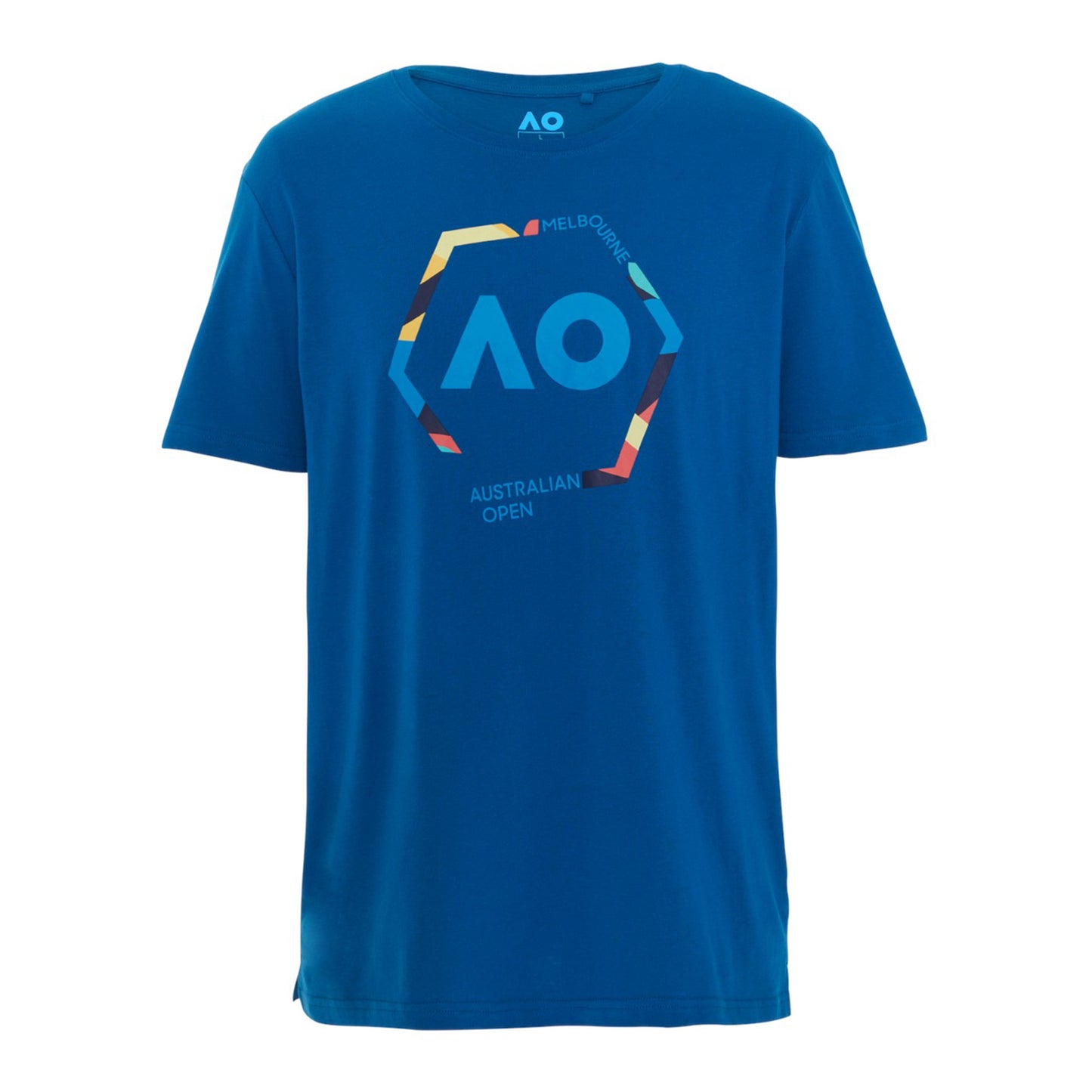 Australian Open Round Logo Koszulka Mężczyźni - niebieski, wielokolorowy