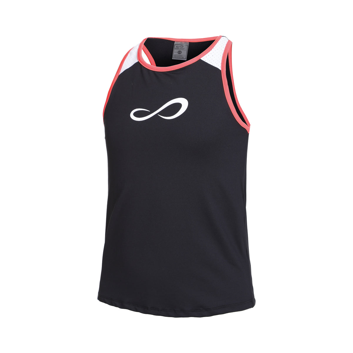 Endless Minimal Tank top Dziewczynki - czarny, czerwony