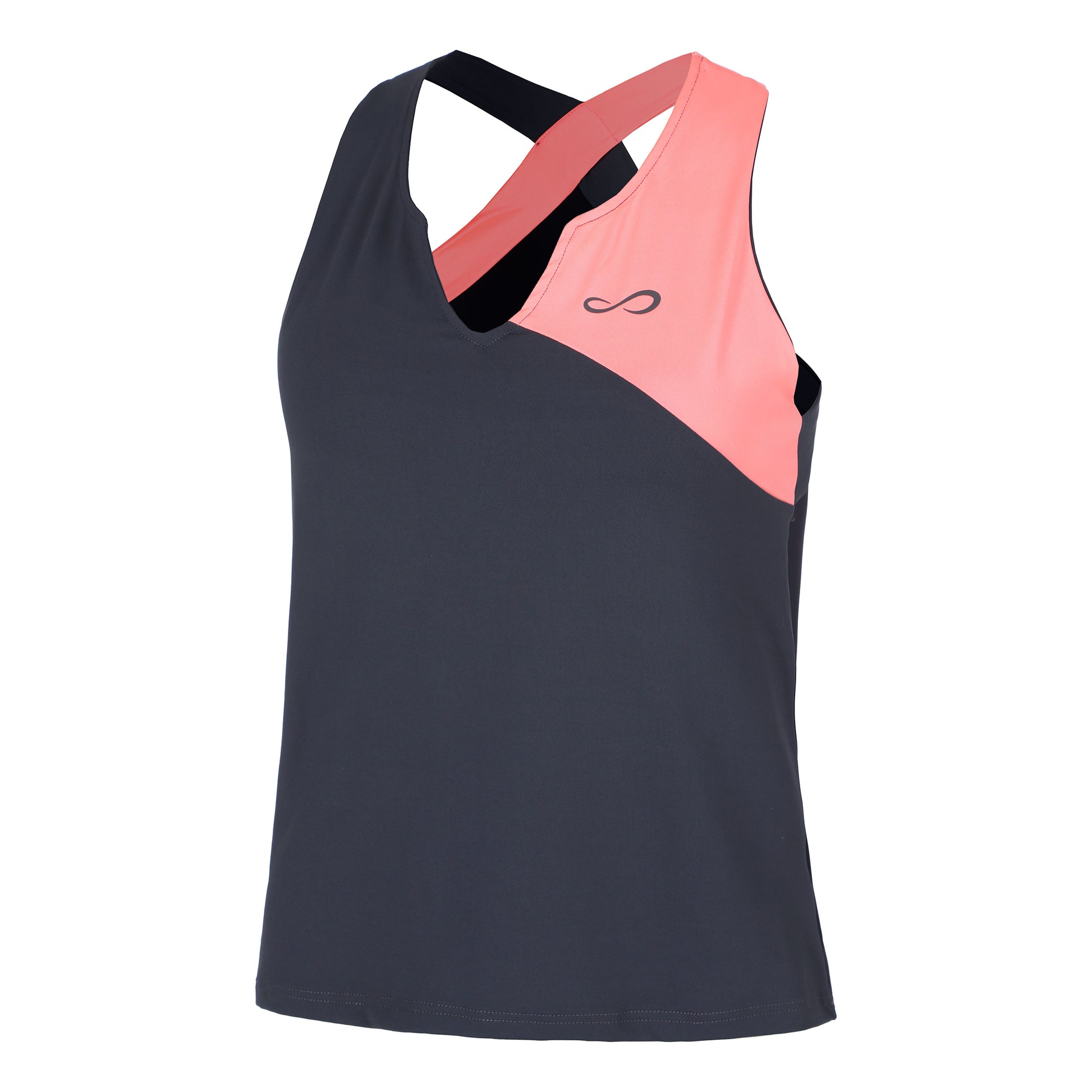 Endless Bliss Tank top Kobiety - ciemnoszary, koral