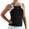 Breeze Tank top Kobiety - czarny, niebieski