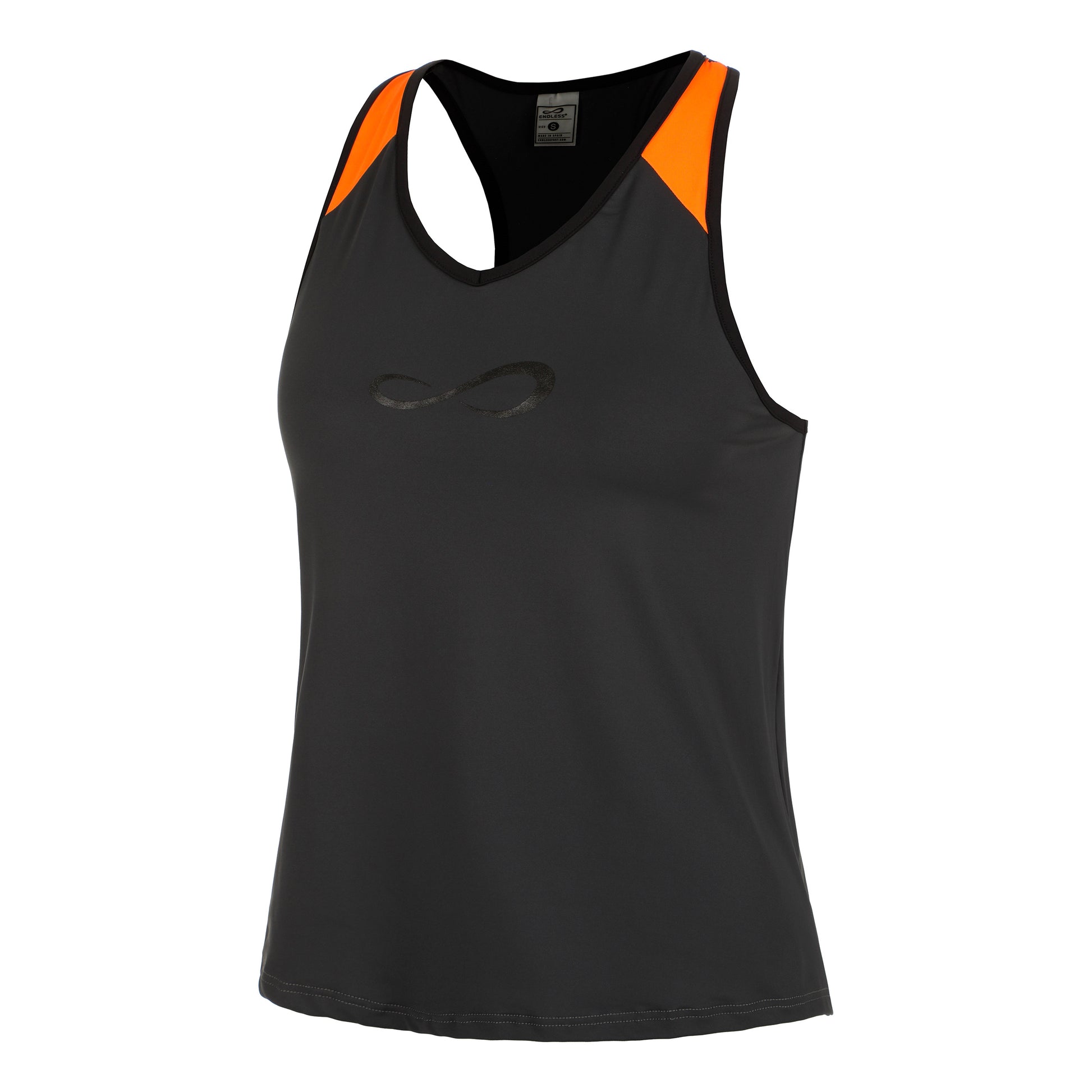 Endless Speed V Tank Top Kobiety-Srebrny