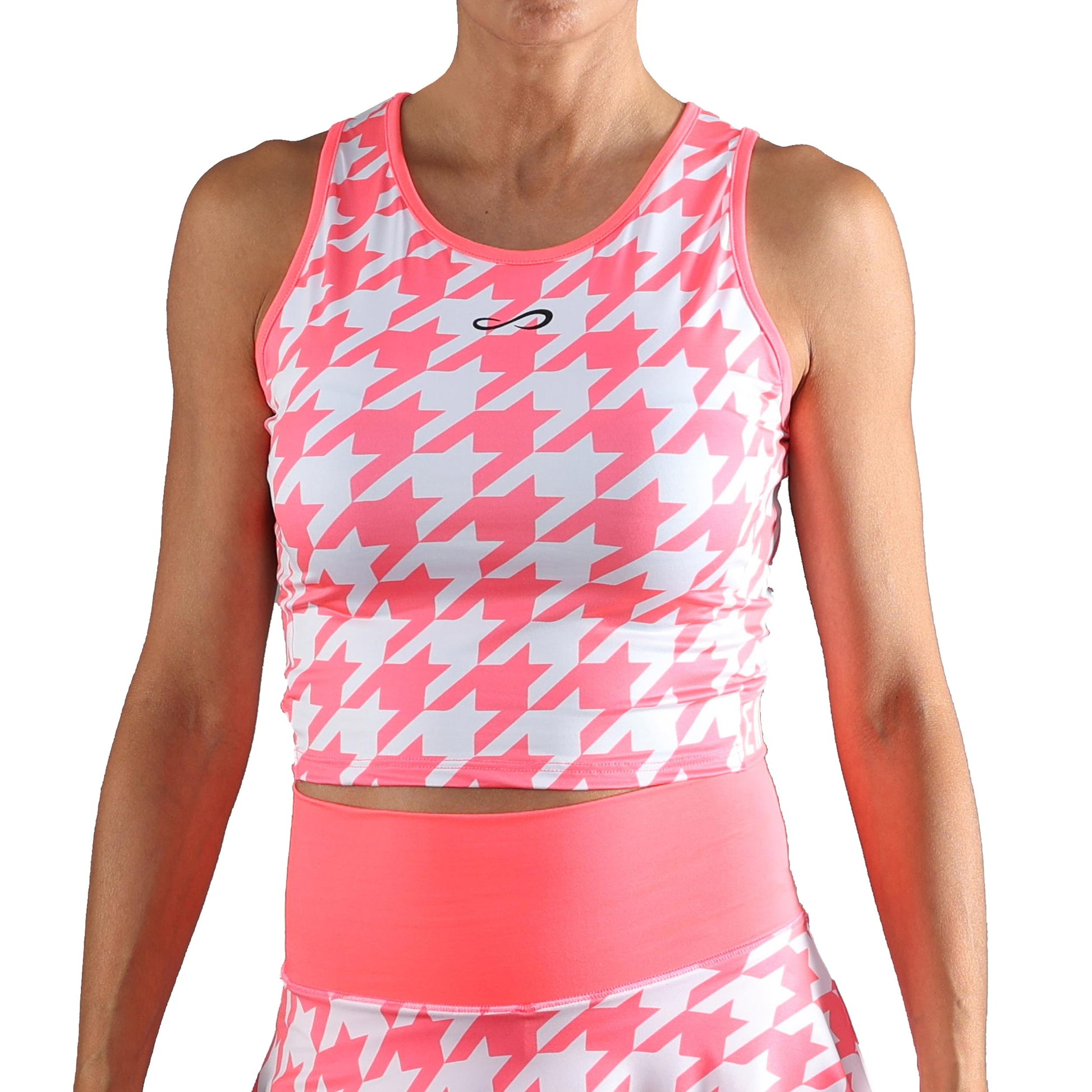 Endless Chill Tank Top Kobiety-Koral,Biały