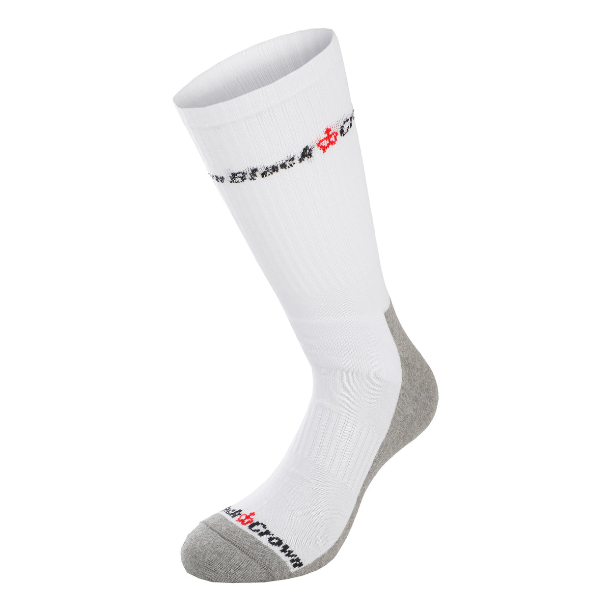 Black Crown Skarpety sportowe Unisex - biały, szary