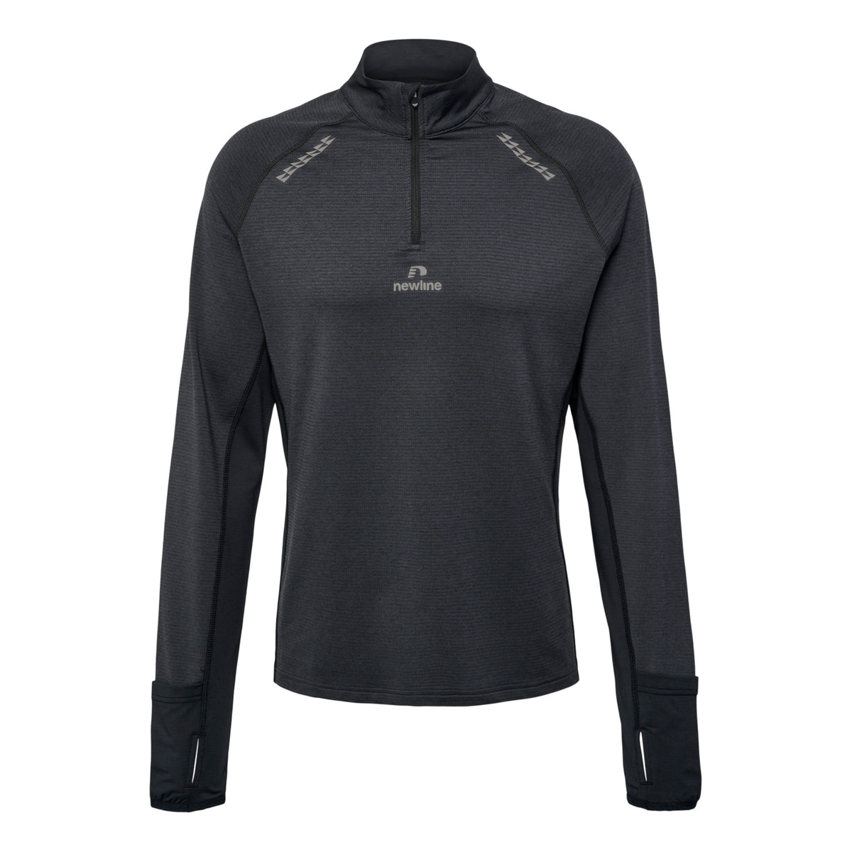 Newline Mesa Half-Zip Top do biegania Mężczyźni - czarny,