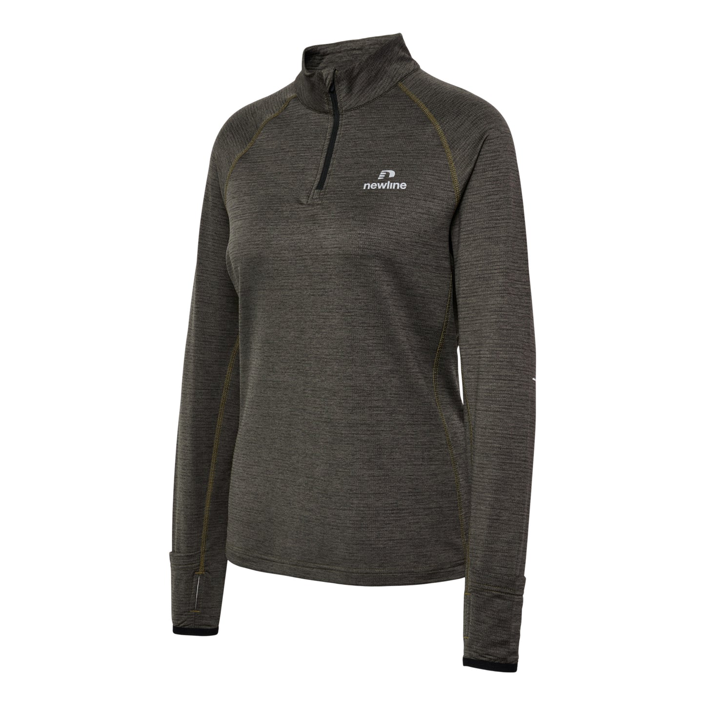 Newline Pace Half-Zip Top do biegania Kobiety - szary,