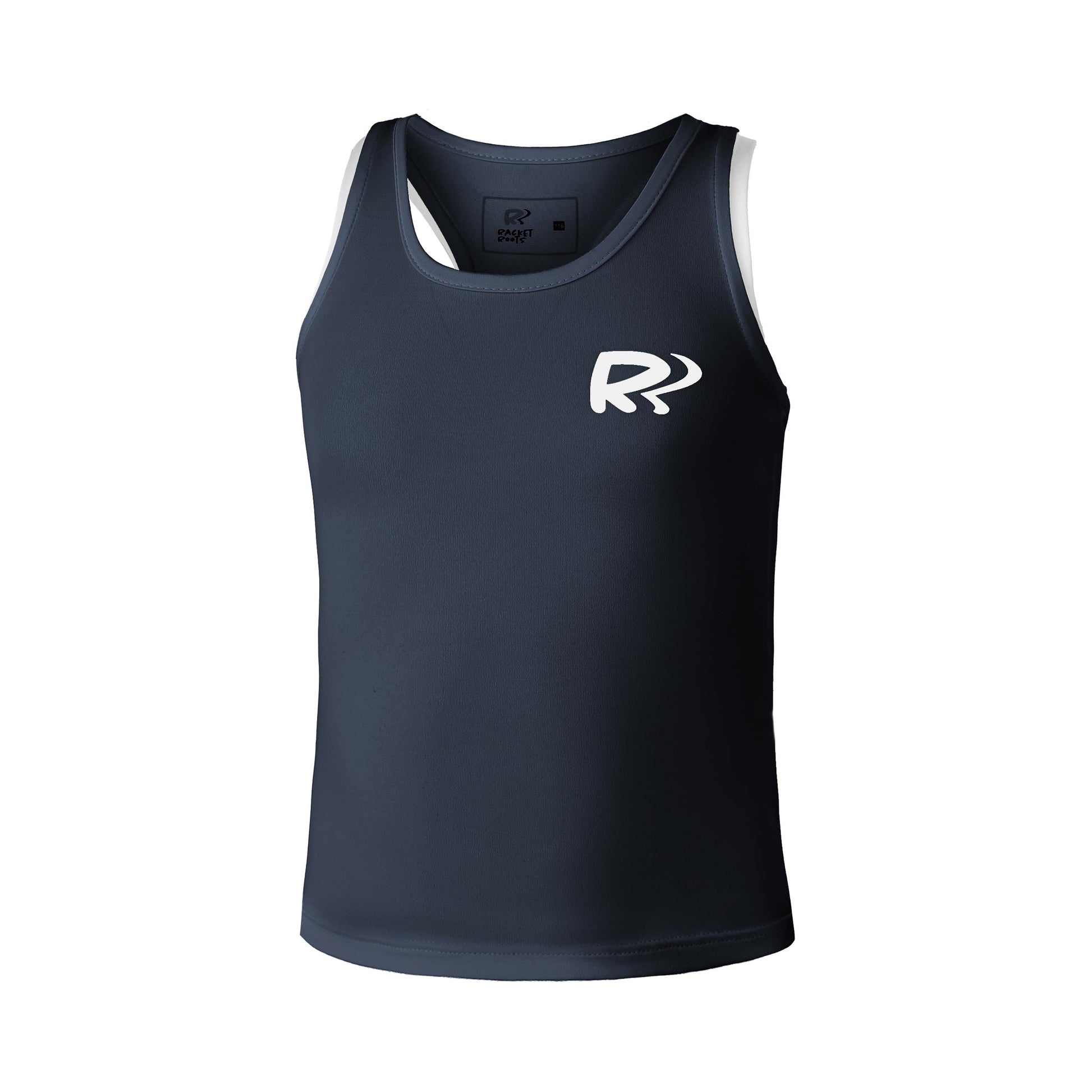 Racket Roots Teamline Tank top Dziewczynki - niebieski,