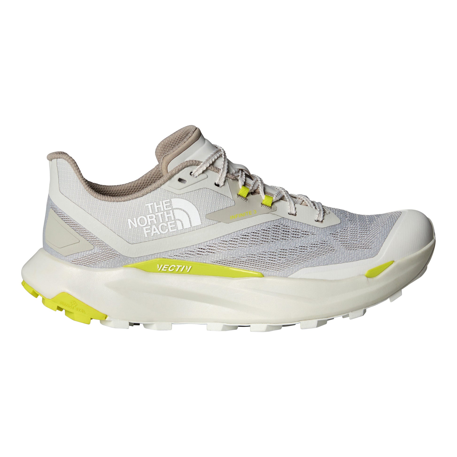 The North Face Vectiv Infinite 3 But trailowy Mężczyźni - jasnoszary, żółty