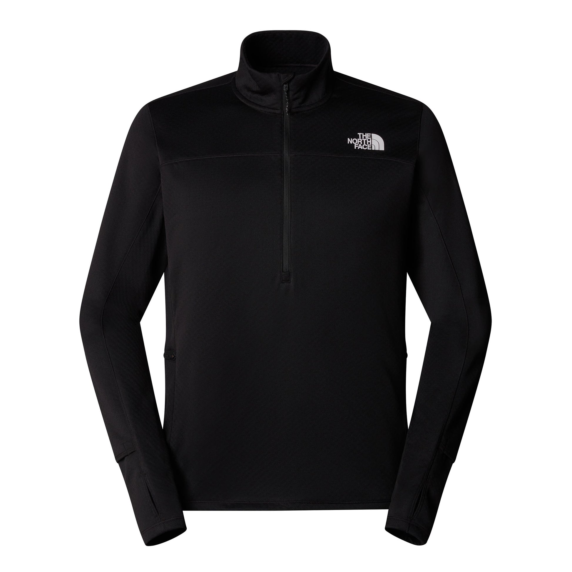 The North Face Winter Warm Pro 1/4 Zip Koszulka do biegania Mężczyźni - czarny,