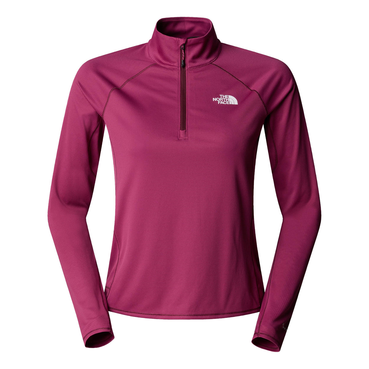 The North Face Sunriser 1/4 Zip Koszulka do biegania Kobiety - jagoda,