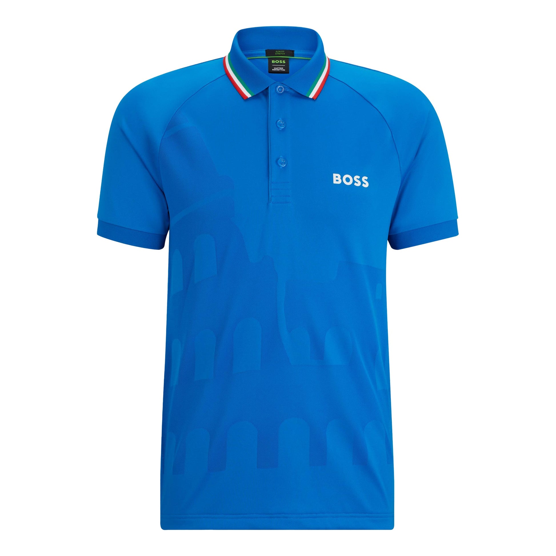BOSS Patteo MB 14 Polo Mężczyźni - niebieski,