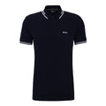 Paul  slim fit Polo Mężczyźni - ciemnoniebieski,