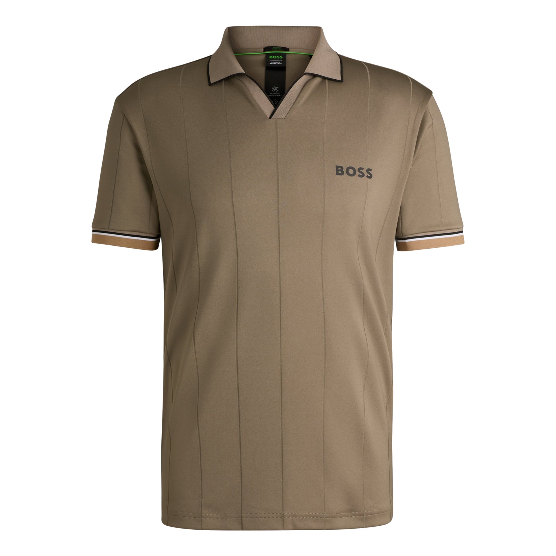 BOSS Palle MB2 Polo Mężczyźni-Karmel