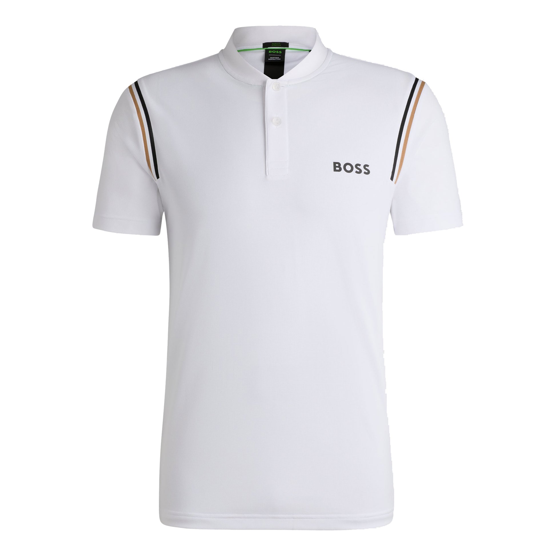 BOSS Palle MB 7 Polo Mężczyźni-Biały