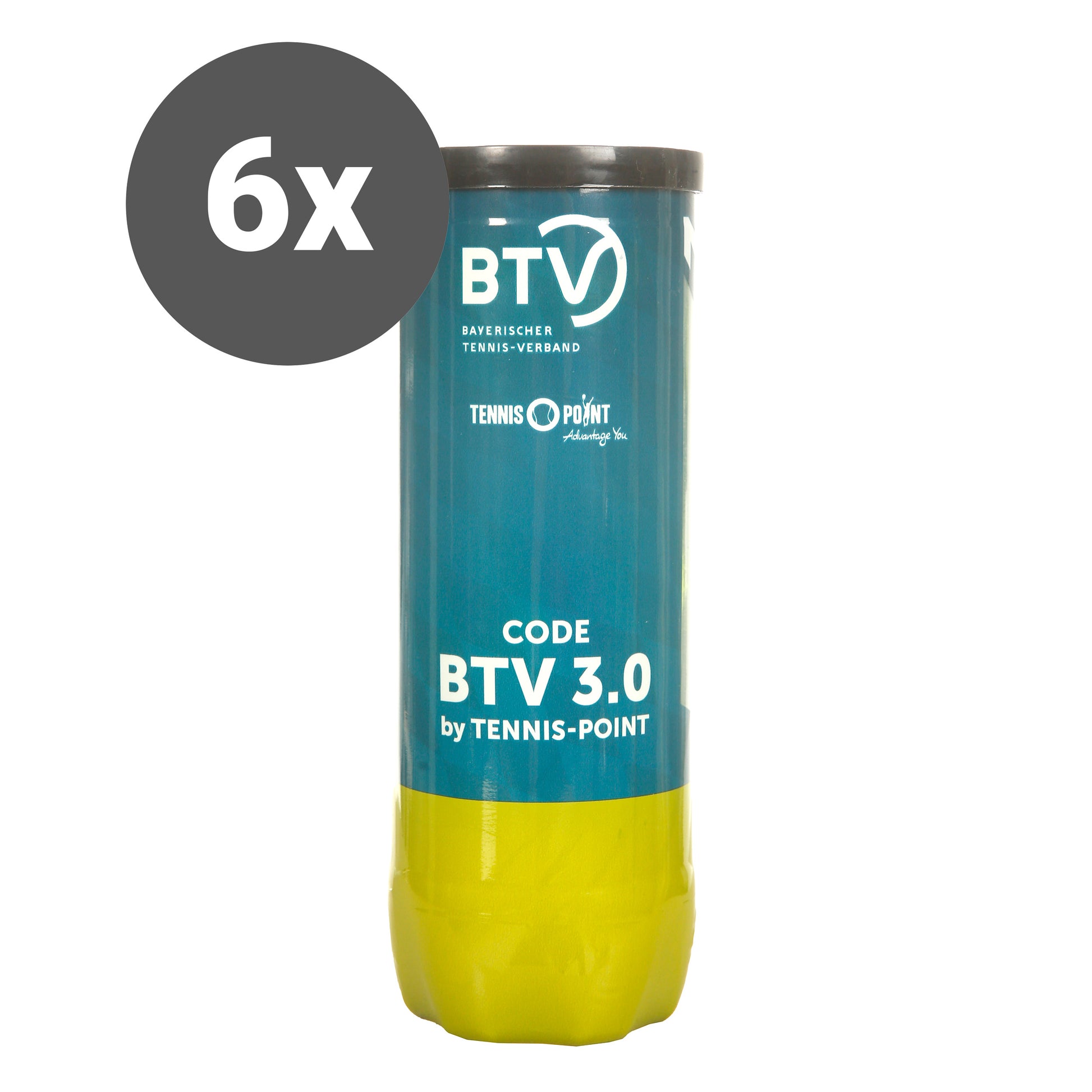 BTV Puszka 3 szt. Spieltagspaket 6x Code BTV 3.0 by Tennis Point
