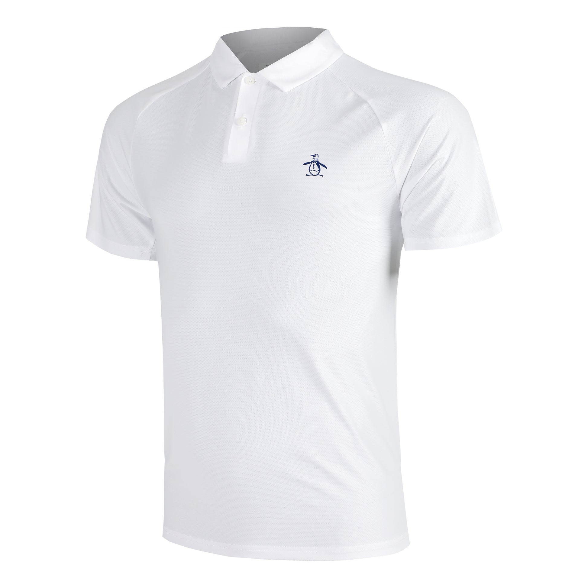 Original Penguin Legacy Gussett Polo Mężczyźni-Biały