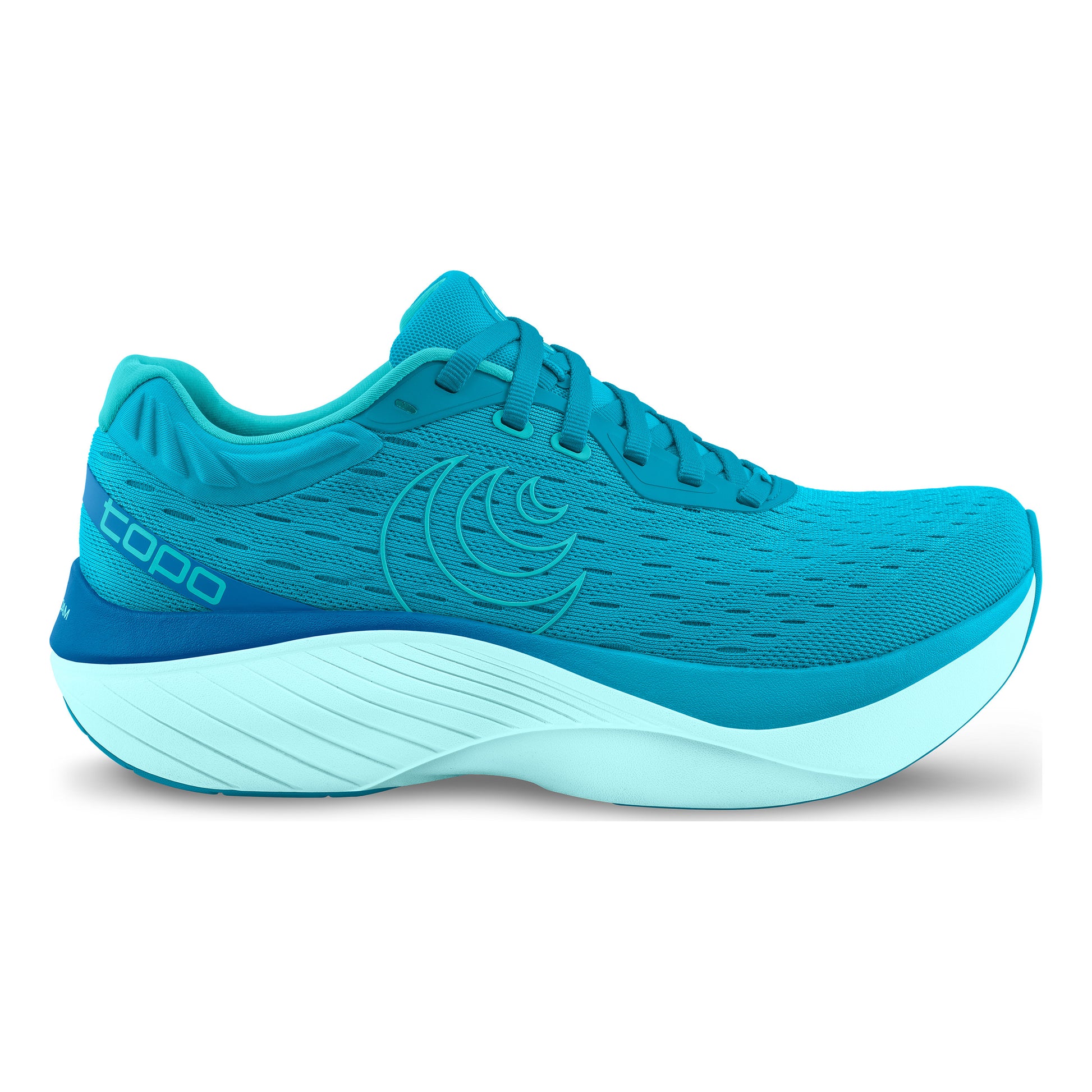 TOPO ATHLETIC Atmos But neutralny Kobiety - niebieski, mięta