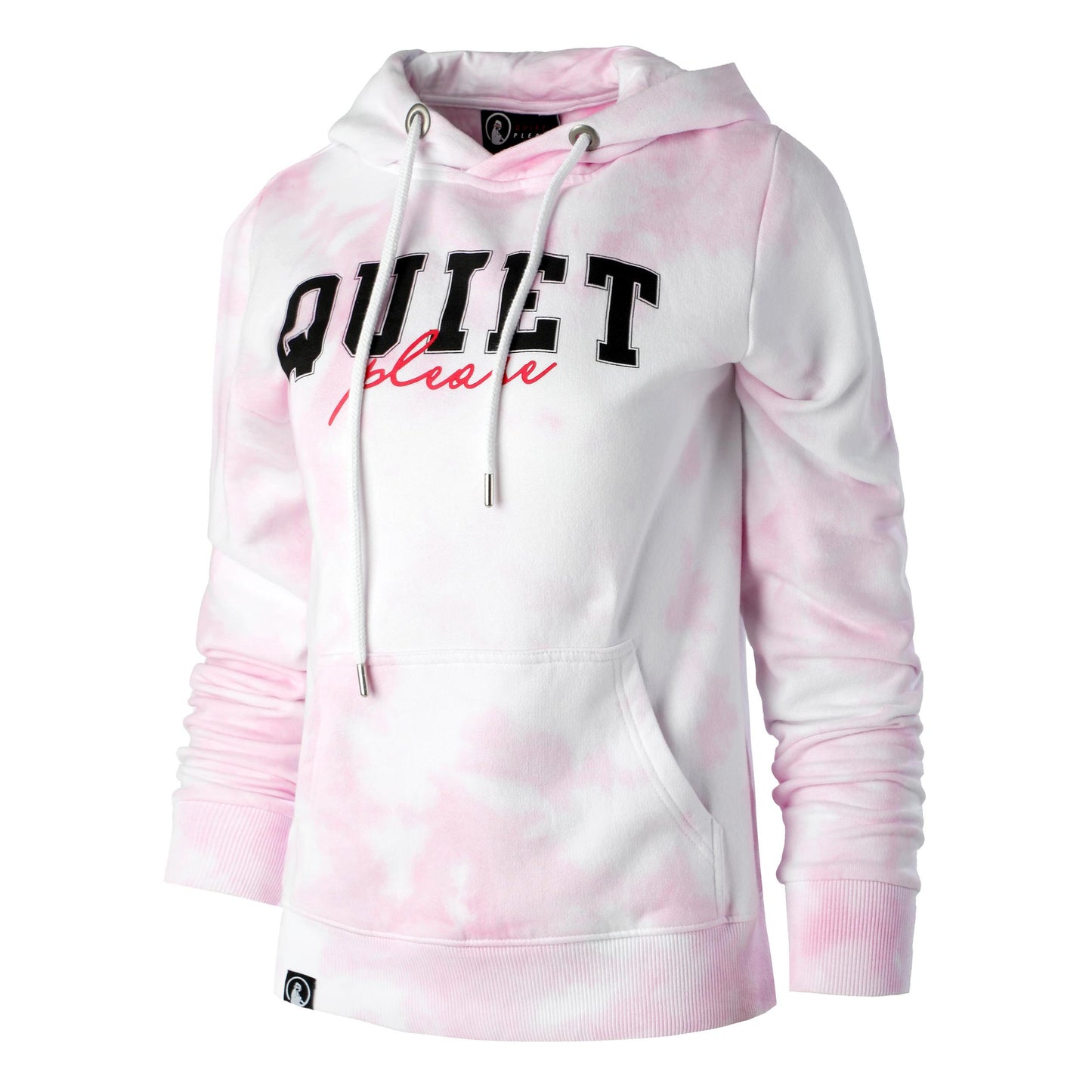 Quiet Please Tie Dye College Bluza Kobiety - róż, wielokolorowy