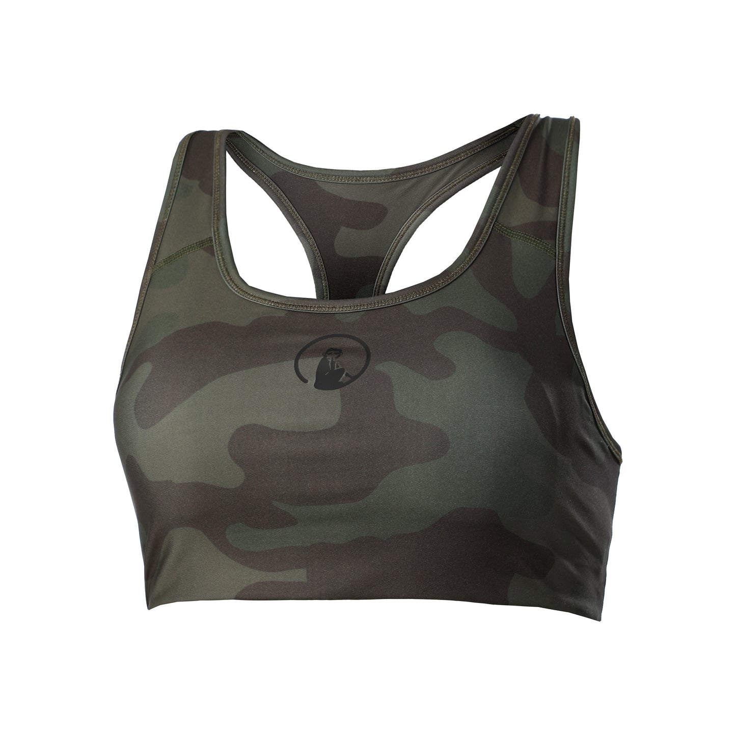 Quiet Please Love Padded Stanik sportowy Kobiety - oliwka, khaki
