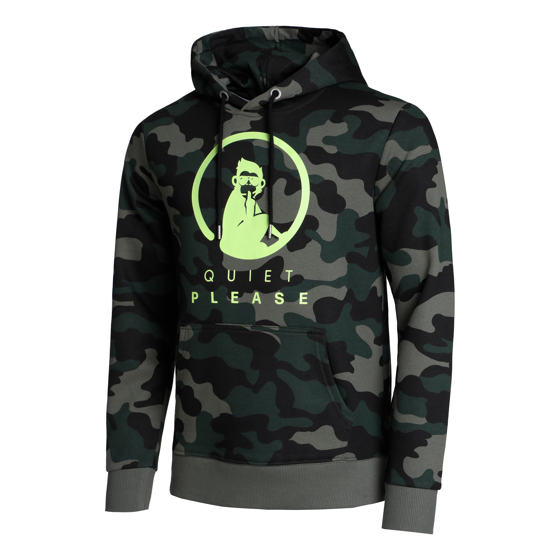 Quiet Please Advantage Logo Bluza Mężczyźni - khaki, oliwka