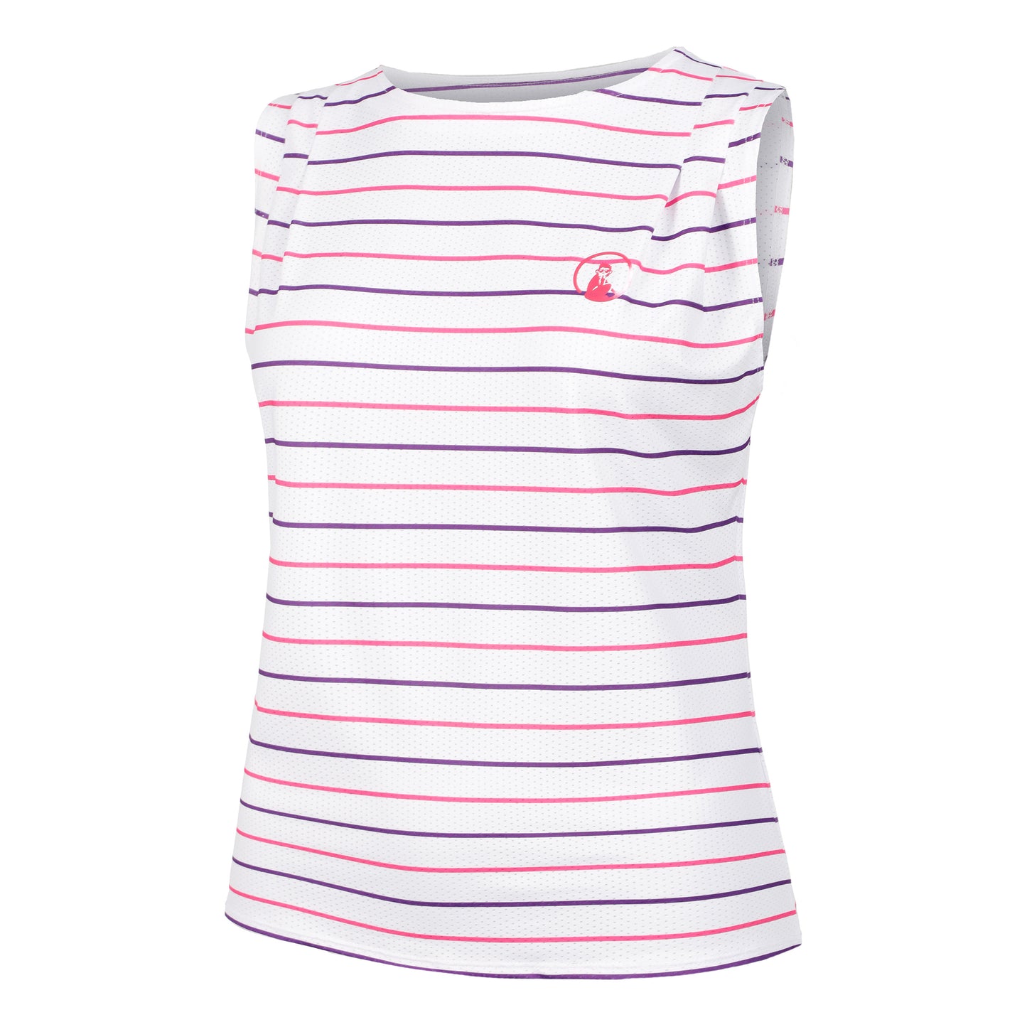 Quiet Please Poach Tank top Kobiety - biały, wielokolorowy