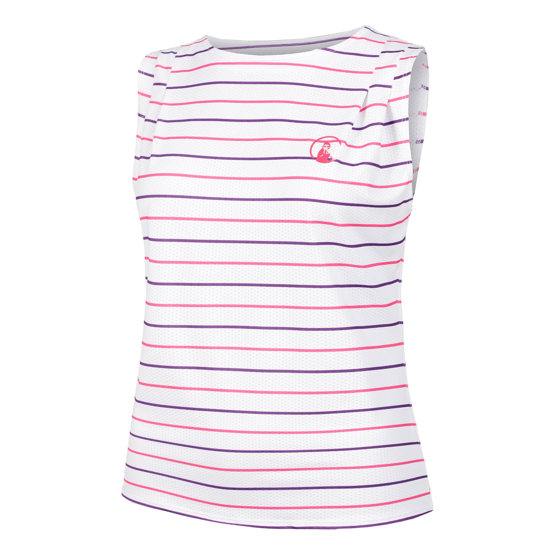 Quiet Please Poach Tank top Kobiety - biały, wielokolorowy