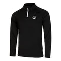 Big Serve 1/4 Zip Długi Rękaw Mężczyźni-Czarny,Biały