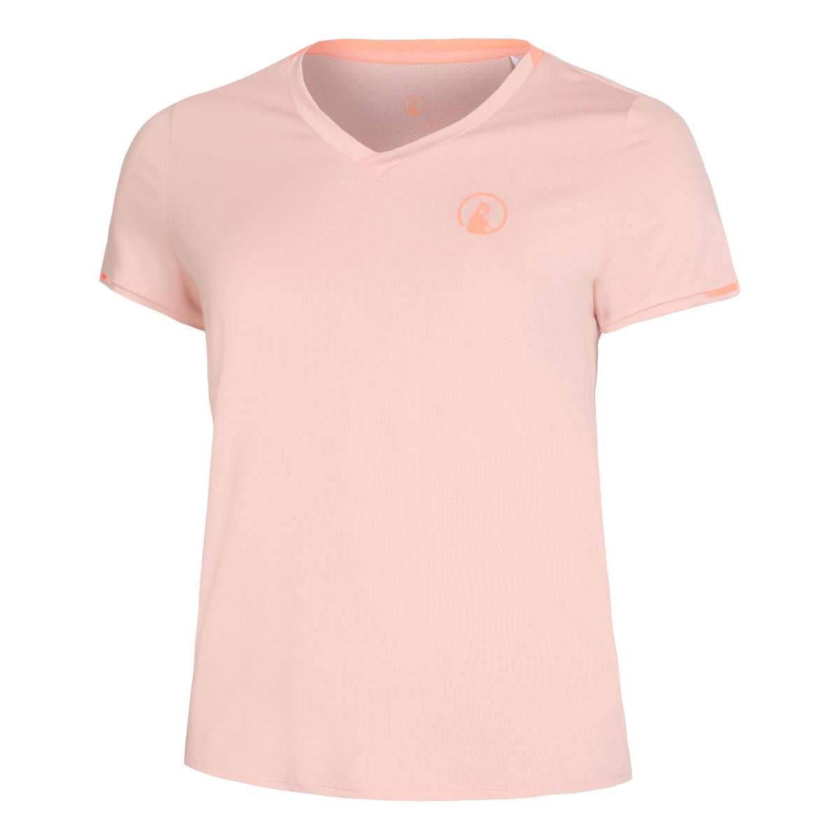 Quiet Please Retriever V-Neck Koszulka Kobiety - ciemnoróżowy,