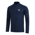 Big Serve 1/4 Zip Długi Rękaw Mężczyźni-ciemnoniebieski