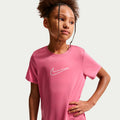Dri-FIT One Koszulka Dzieci - róż, jagoda