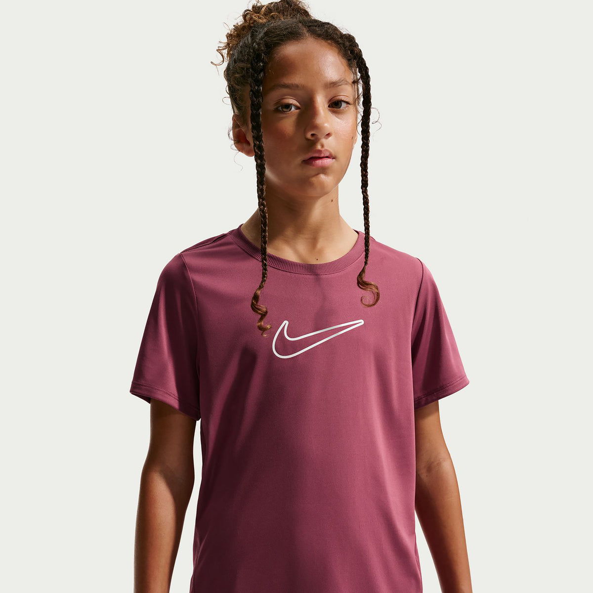 Nike Dri-FIT One Koszulka Dzieci - fiolet