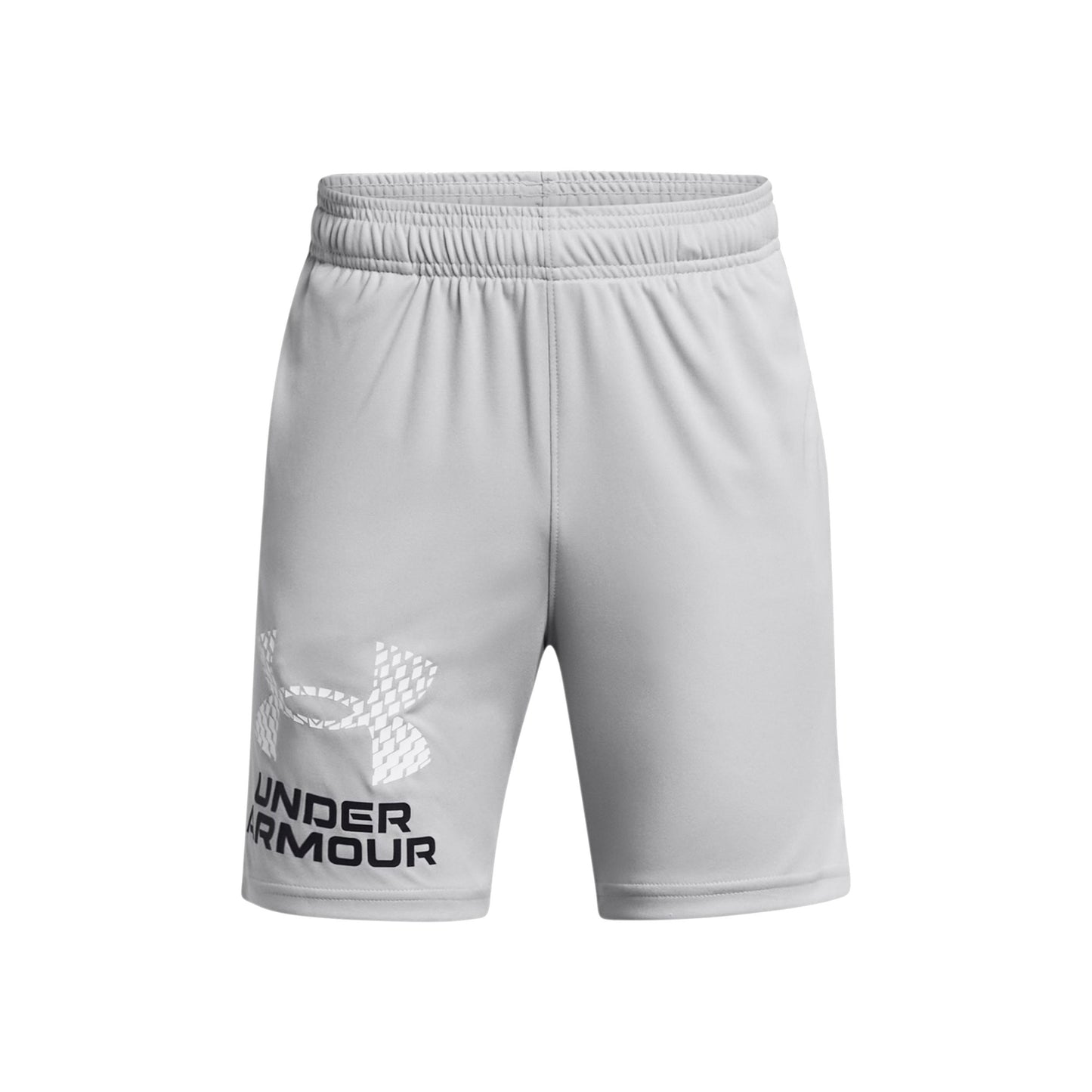 Under Armour Tech Logo Szorty Chłopcy-szary, biały