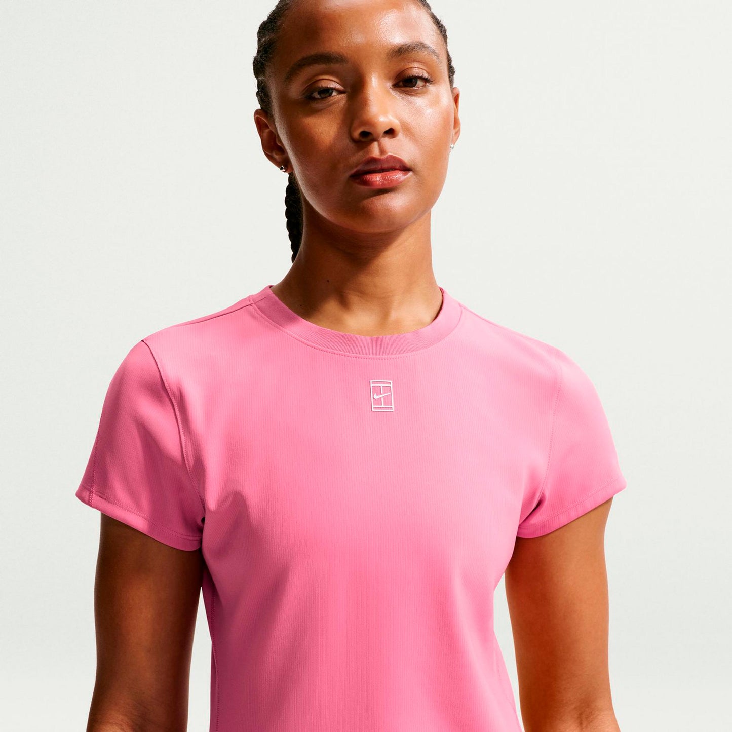 Nike Court Dri-FIT Advantage Koszulka Kobiety - róż
