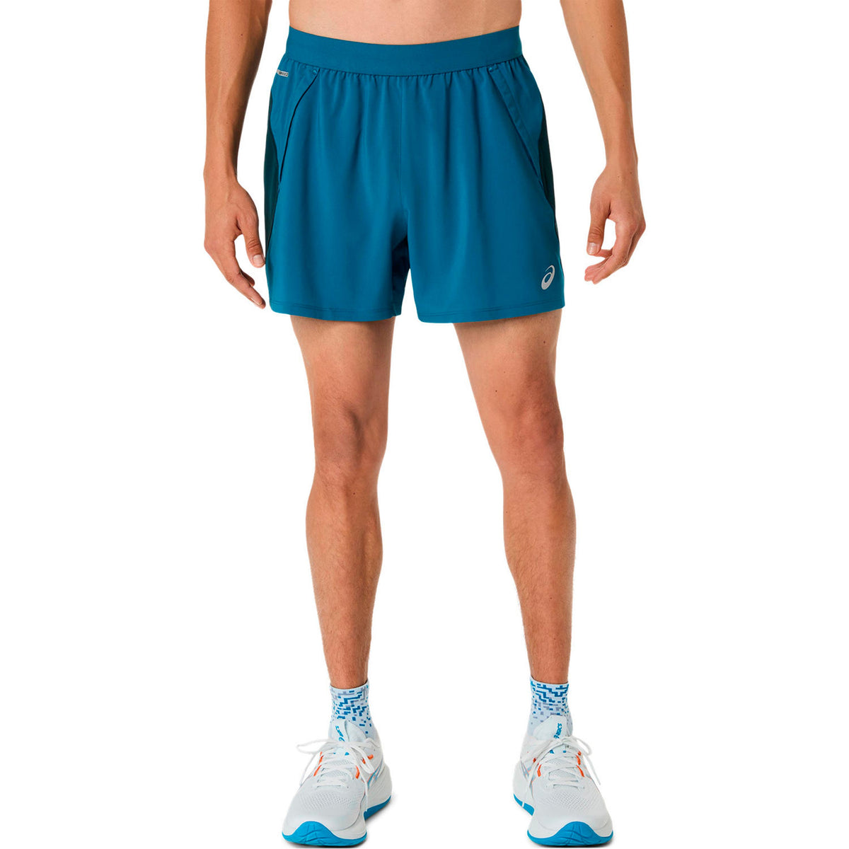 ASICS Road 5in  Spodenki do biegania Mężczyźni - turkus, turkus