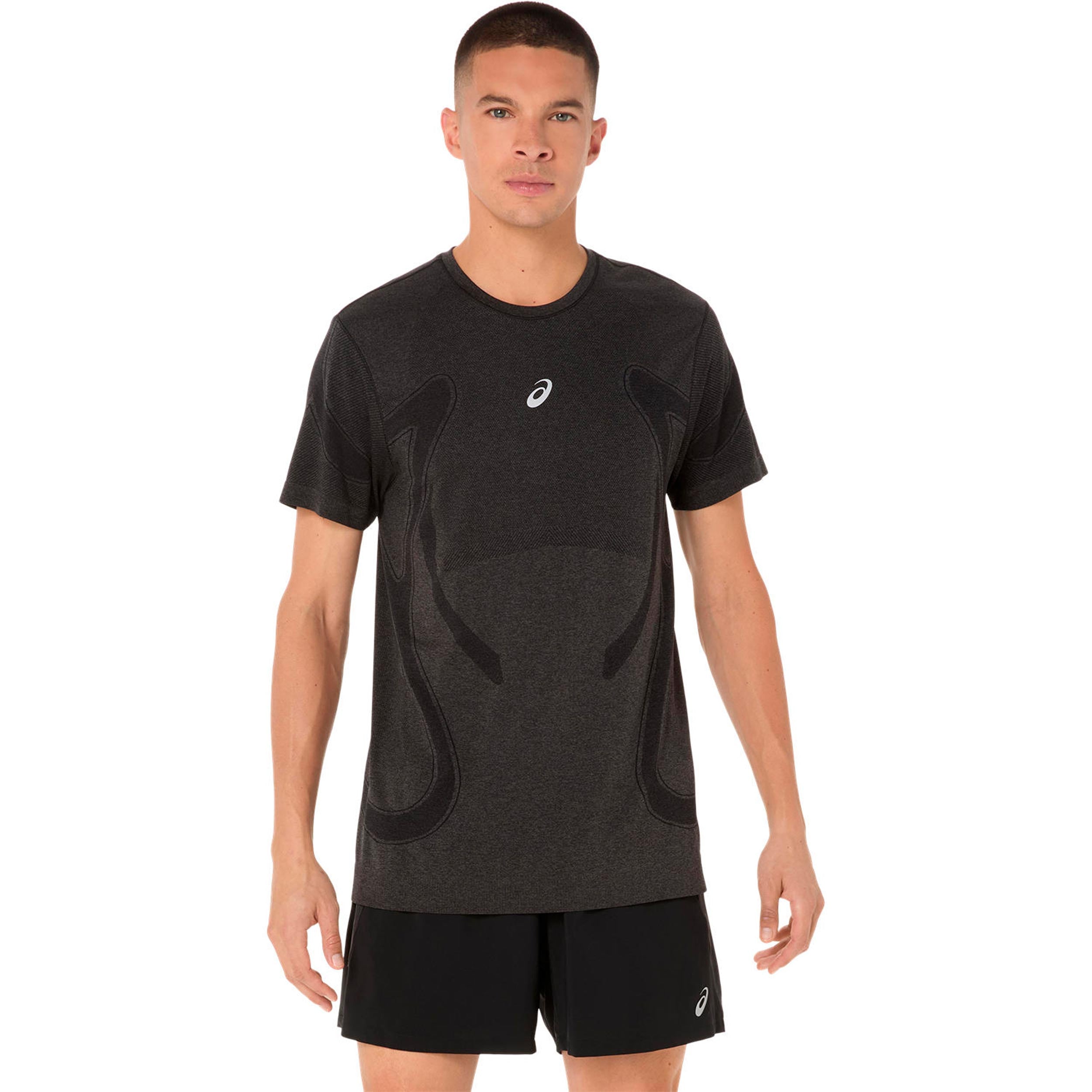 ASICS Road Seamless Koszulka do biegania Mężczyźni-czarny