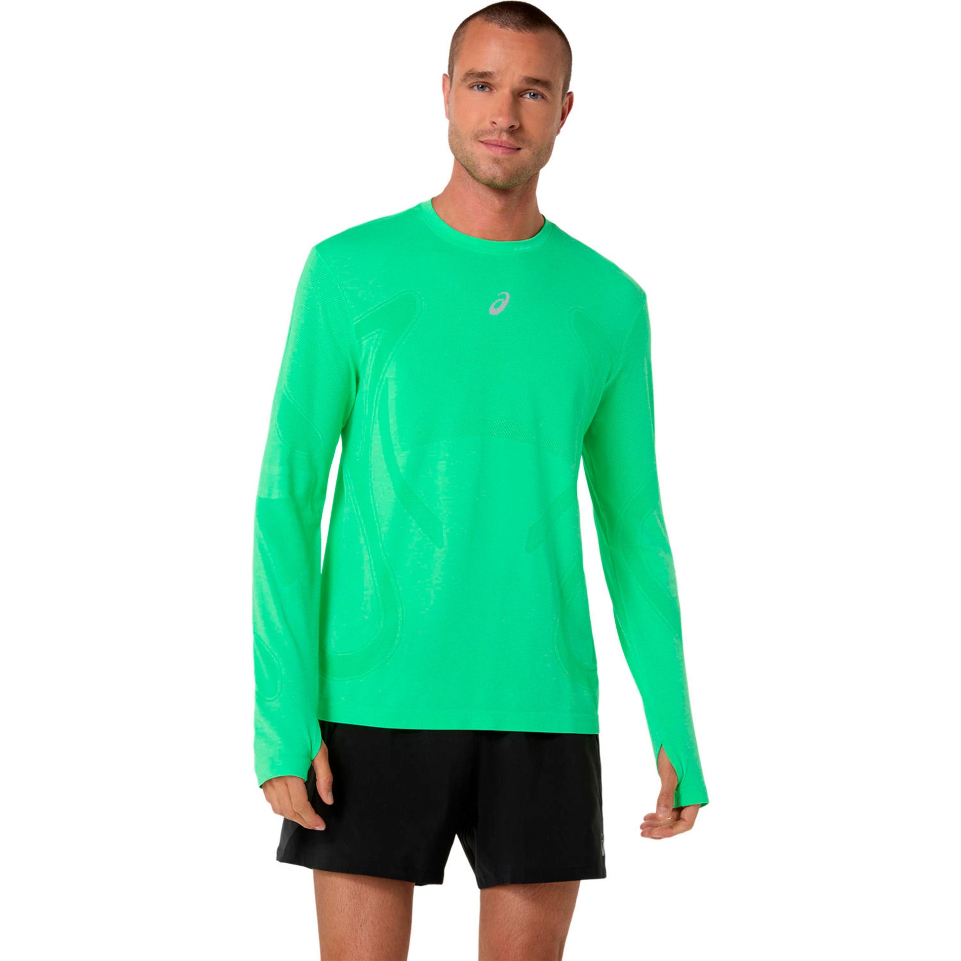 ASICS Road Seamless  Koszulka do biegania Mężczyźni - zieleń, zieleń