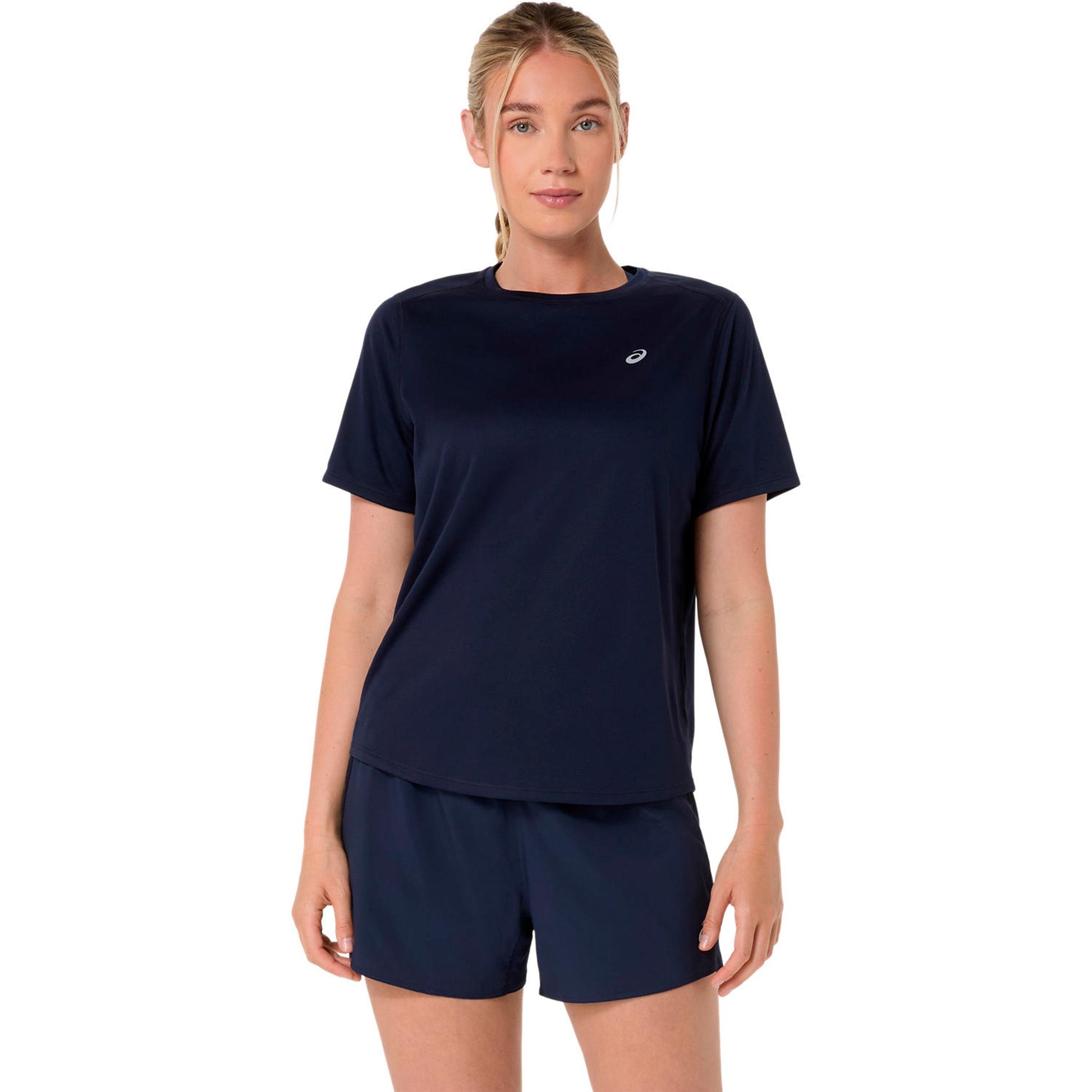 ASICS Core  Koszulka do biegania Kobiety - ciemnoniebieski